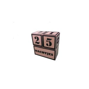 aftelkalender hout