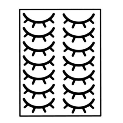 muursticker sleepy eyes, muursticker oogjes