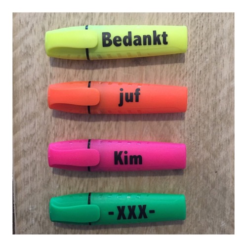 Markeerstift juf