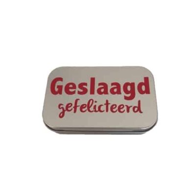 doosje geslaagd