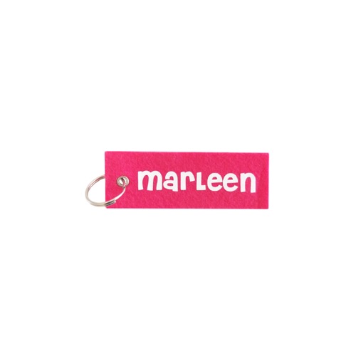 Sleutelhanger naam
