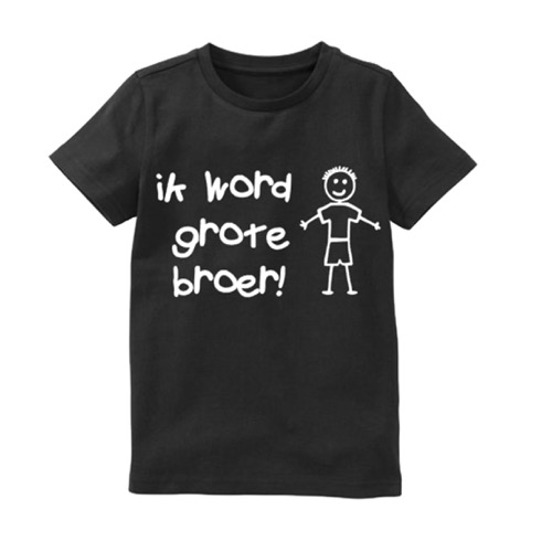 T-shirt Ik word grote broer