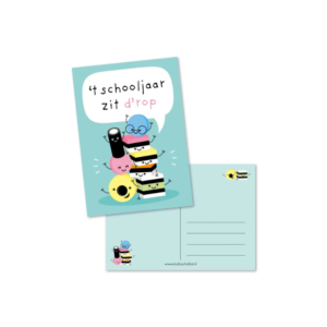Het zit d'rop. kaart, ansichtkaart, wenskaart