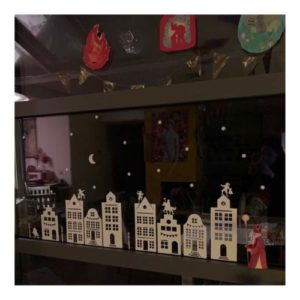 raamsticker sinterklaas