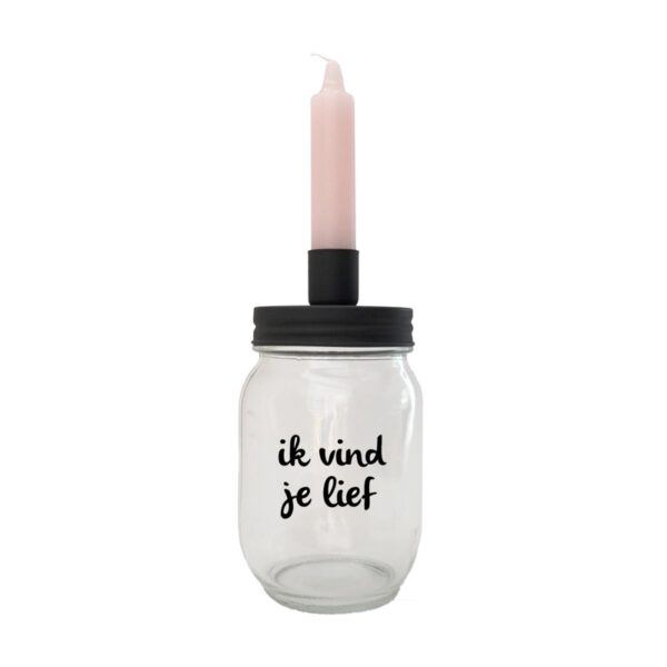 Cadeautje Valentijn, kaarsje liefde