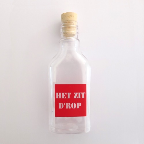 Flessenpost Het zit d’rop