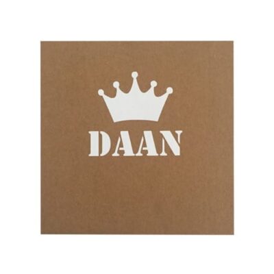 kaart met naam, ansichtkaart verjaardag, wenskaart geboorte