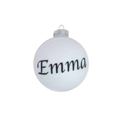 Kerstbal met naam
