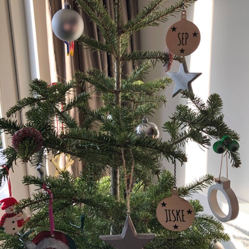 Kerstbal met naam