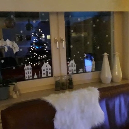 Raamstickers kerstmis