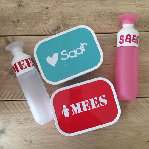 Stickers met naam