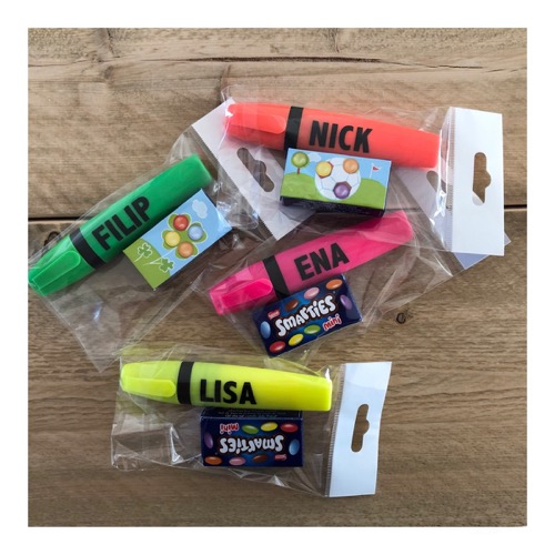 Traktatie met naam