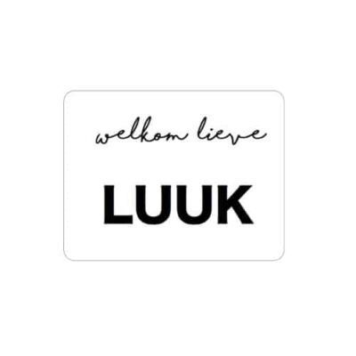 sticker baby, sticker kraamcadeautje