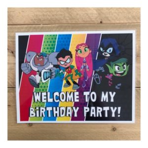 Kinderfeestje Teen Titans Go