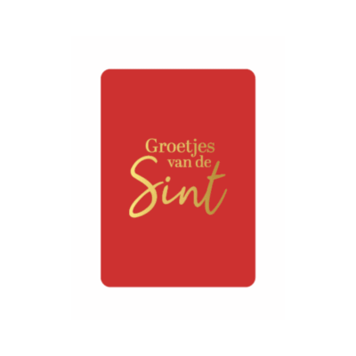 kaart Sinterklaas, wenskaart, ansichtkaart