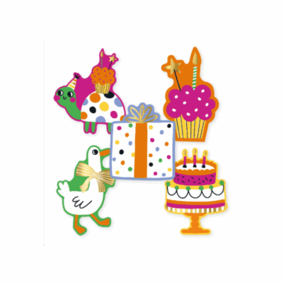 cadeausticker, sticker voor cadeautje