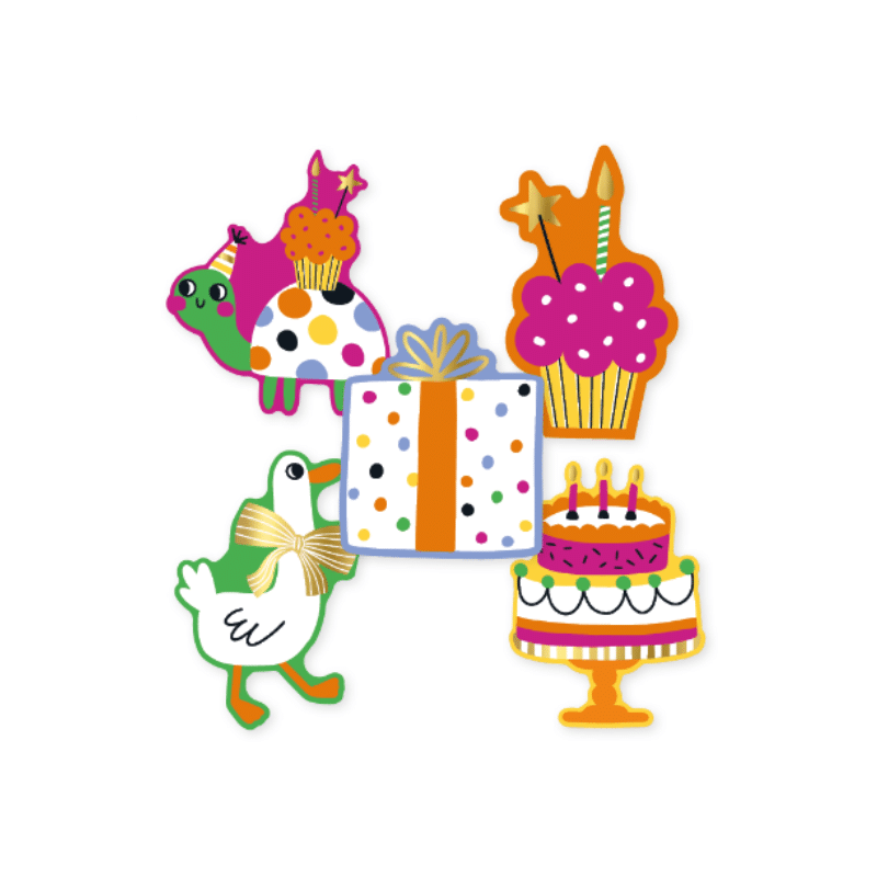 cadeausticker, sticker voor cadeautje
