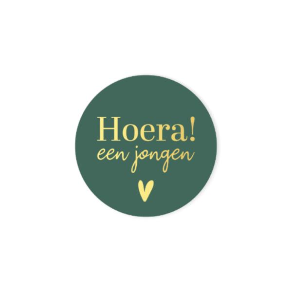 sticker geboorte, cadeausticker geboorte