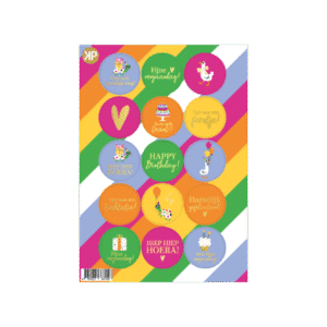 stickervel, cadeaustickers