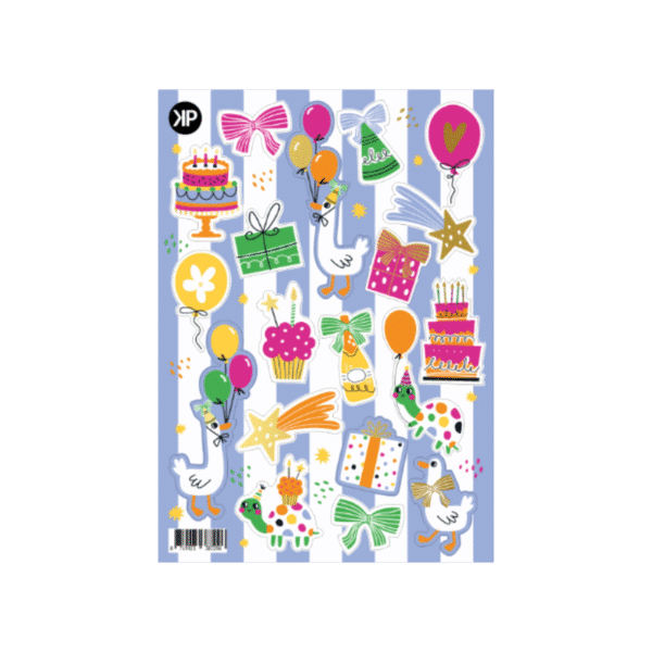 stickervel, cadeaustickers