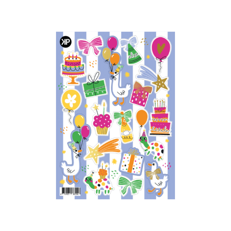 stickervel, cadeaustickers