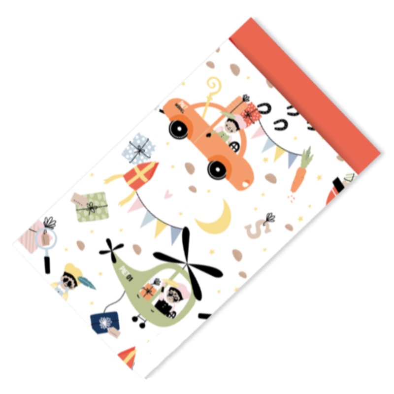 Cadeauzakje Sinterklaas kleur