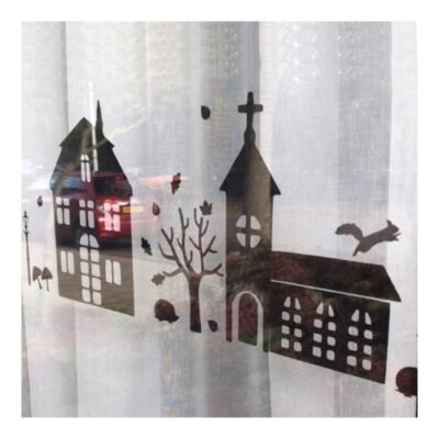 raamsticker herfst
