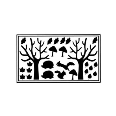 Raamsticker herfst