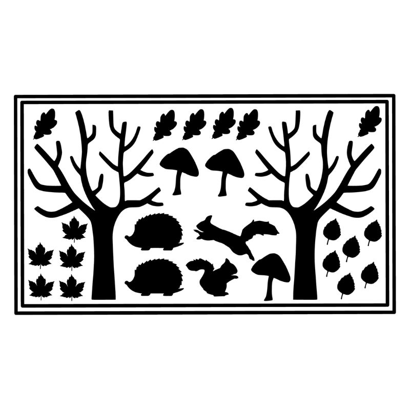 Raamsticker herfst