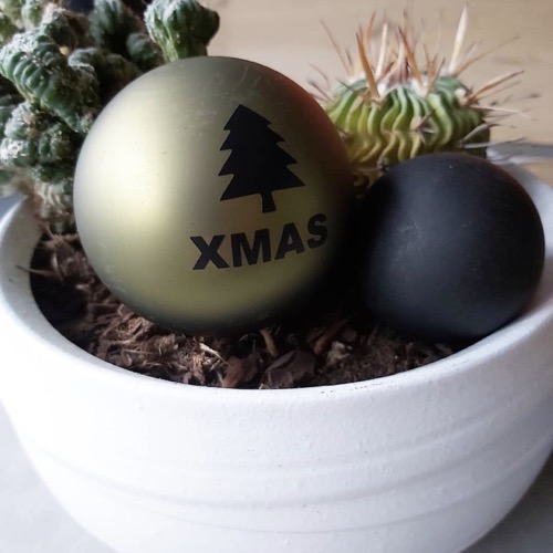 Stickers kerstballen
