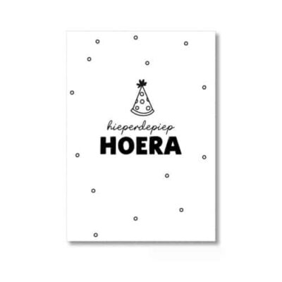 cadeaukaartje verjaardag