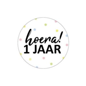 sticker traktatie