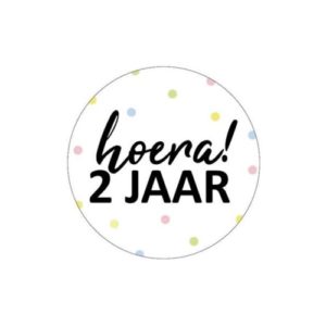 sticker traktatie