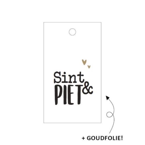 Cadeaukaartje Sint & Piet