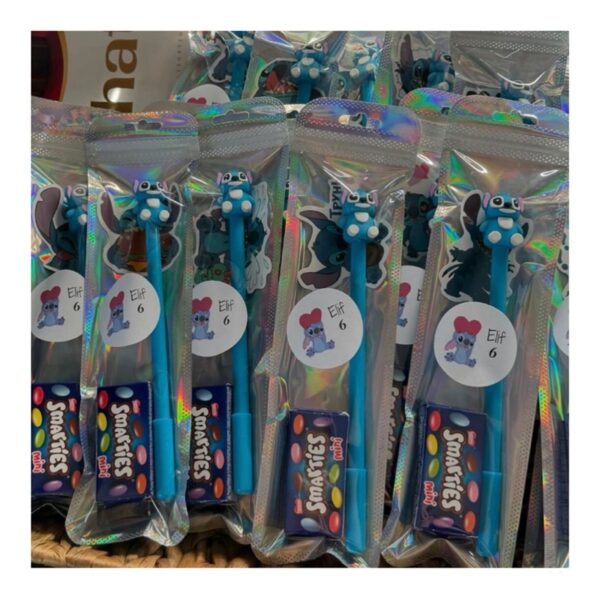 Traktatie Lilo en Stitch, sticker Lilo en Stitch