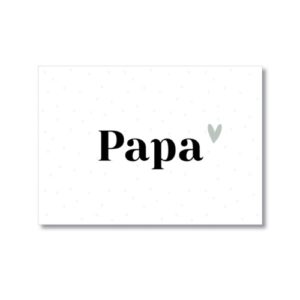 kaart papa, ansichtkaart papa, wenskaart papa