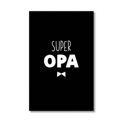 ansichtkaart opa, cadeautje Opa, wenskaart Opa