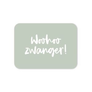 kaart zwangerschap, wenskaart zwanger, ansichtkaart zwanger