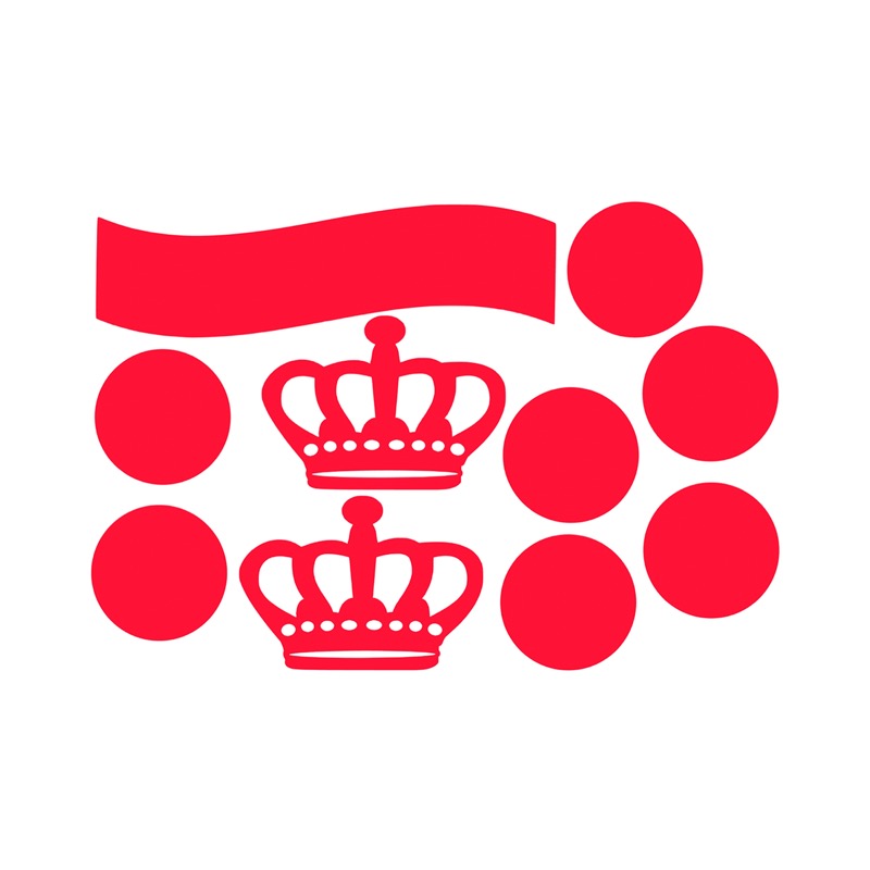 Koningsdag raamsticker