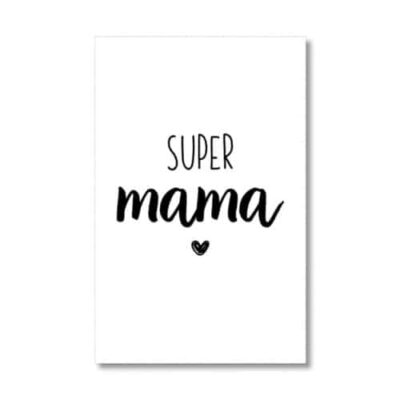 cadeaulabel mama, inpakken Moederdagcadeautje