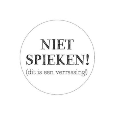 sticker cadeautje
