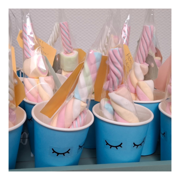 traktatie eenhoorn, traktatie unicorn