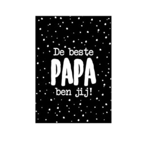 ansichtkaart papa, kaart papa, wenskaart papa