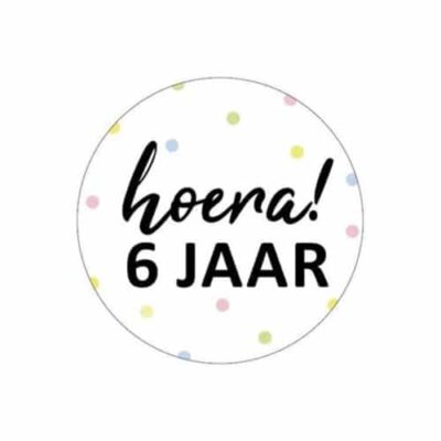 sticker traktatie