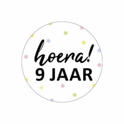 sticker traktatie