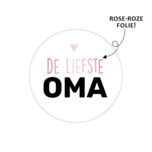 cadeausticker oma