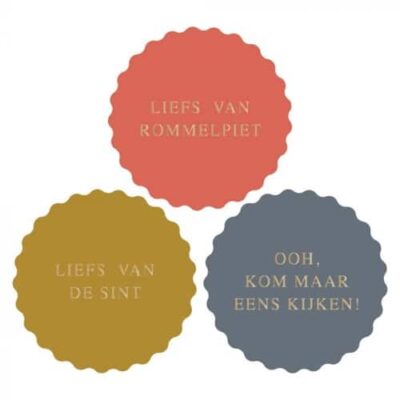 stickers sinterklaas