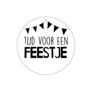 sticker feestje