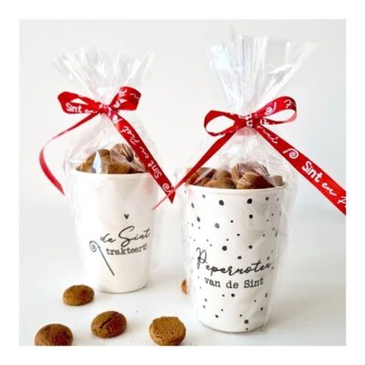 kartonnen beker Sinterklaas