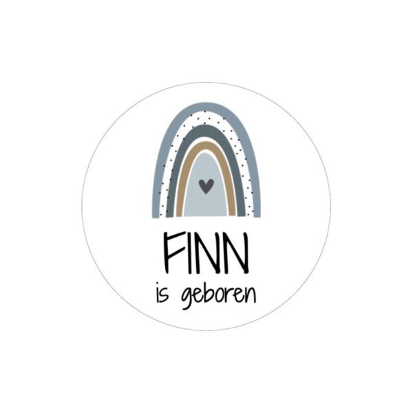 Sticker Geboorte met naam - Afbeelding 2